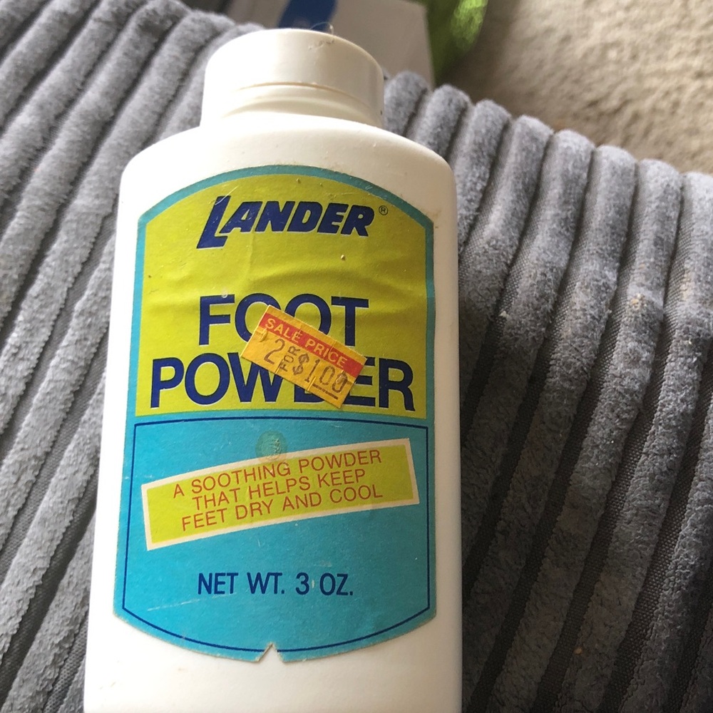 Men’s White Foot Powder – Soothing Daily Care